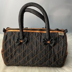 Naraya Denim and Orange Doctor's Bag